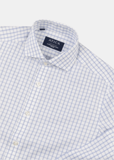 Providence Blue Windowpane Shirt from Atica Man