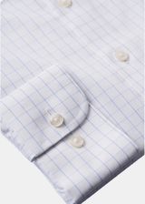 Providence Light Blue Windowpane Shirt from Atica Man