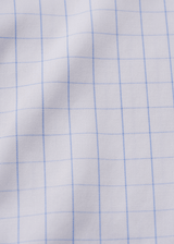 Providence Light Blue Windowpane Shirt from Atica Man