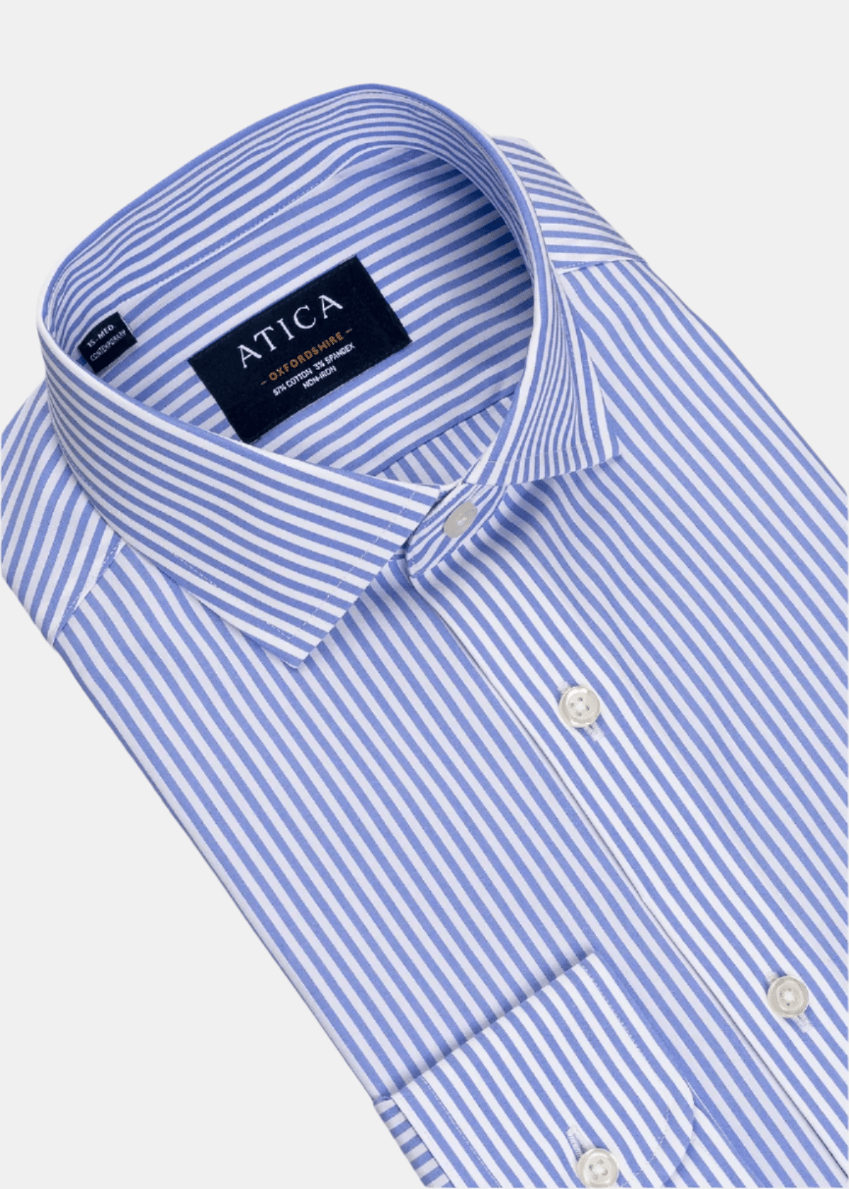 Oxfordshire Blue Stripe Shirt from Atica Man
