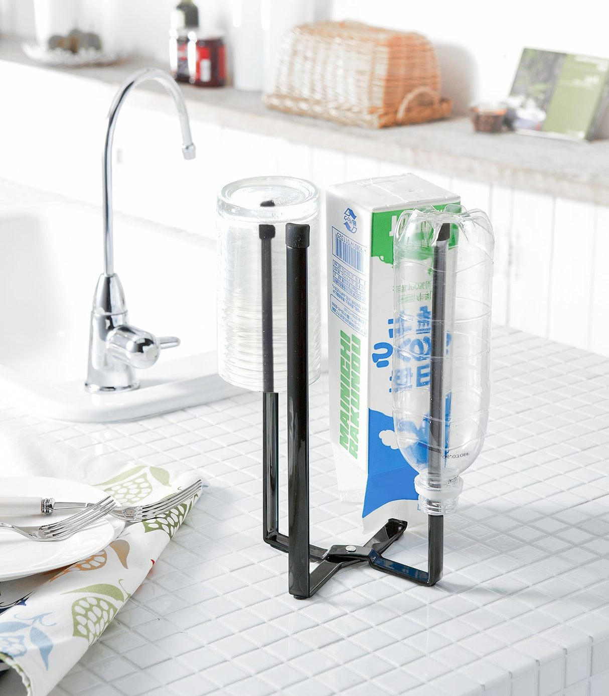 Collapsible Bottle Dryer - Steel from Yamazaki Home