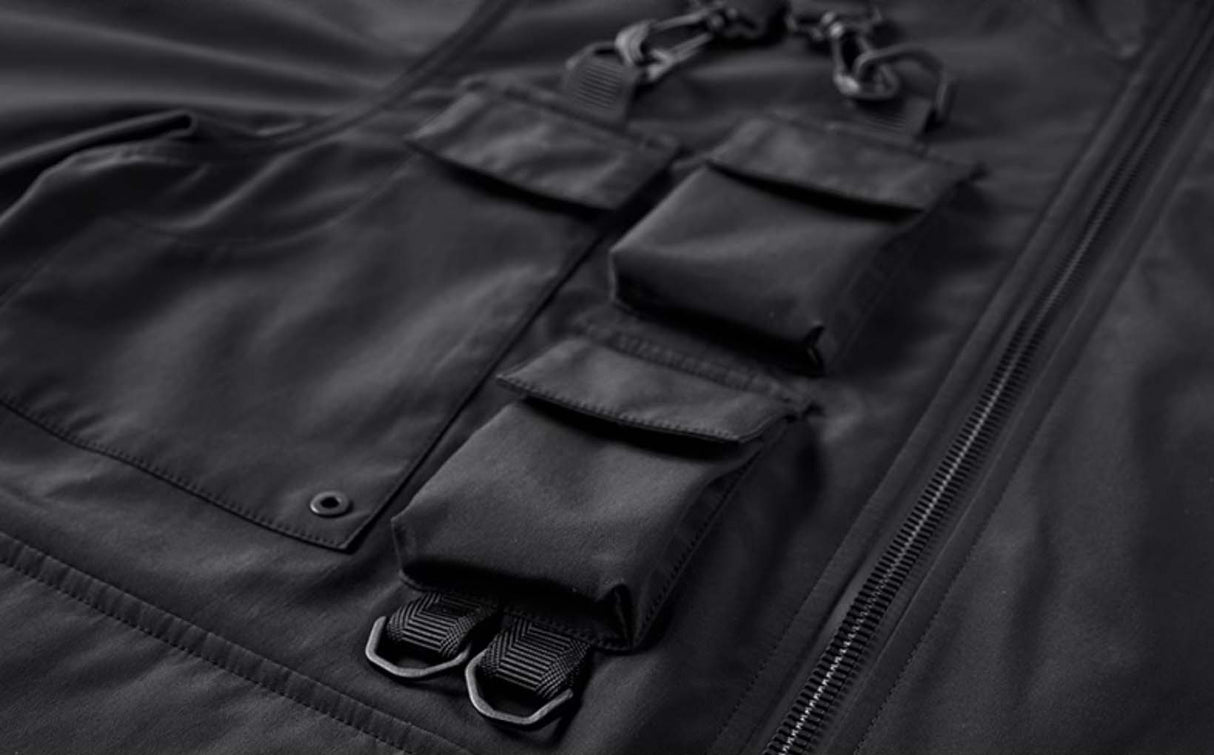 NX Tactical Matte Black Jacket From Niepce Inc