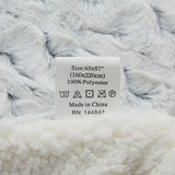 Tache Faux Fur Snowy Owl Super Soft Throw Blanket (#17)