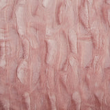 Tache Faux Fur Dusty Rose Gold Pink Throw Blanket (#7) from Tache Home Fashion