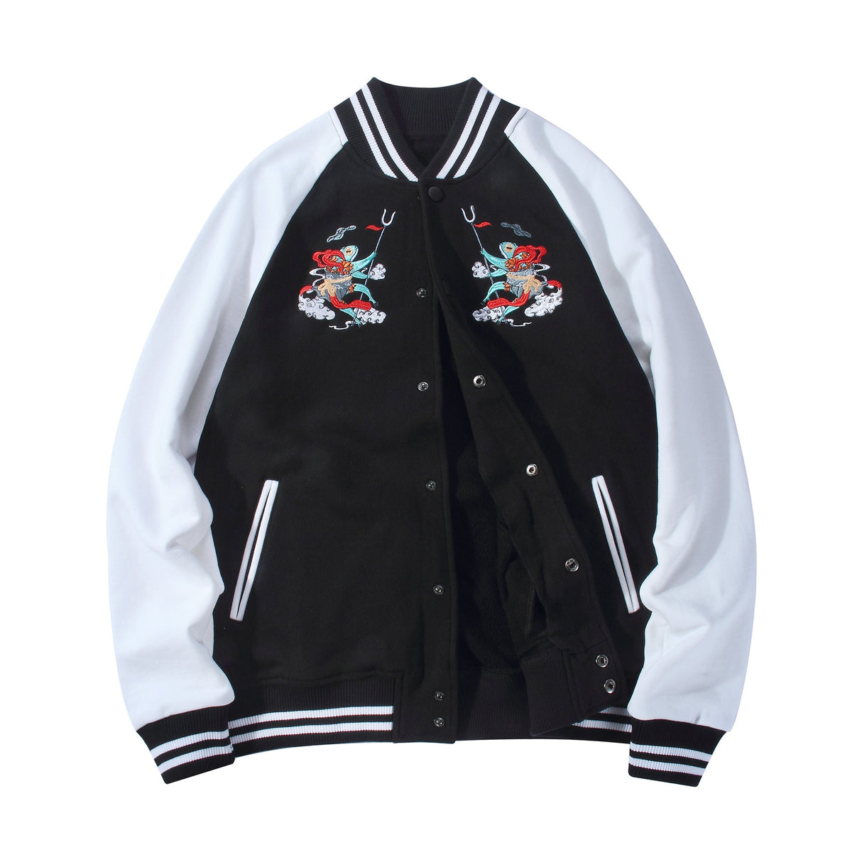 Frog Warrior Embroidery Jacket From Niepce Inc