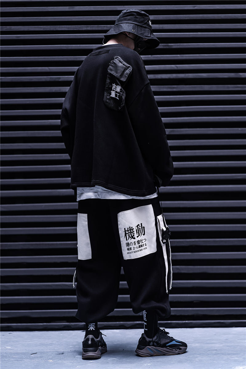 Heavy Industrial OG Sweatshirt (Comes with scarf) From Niepce Inc