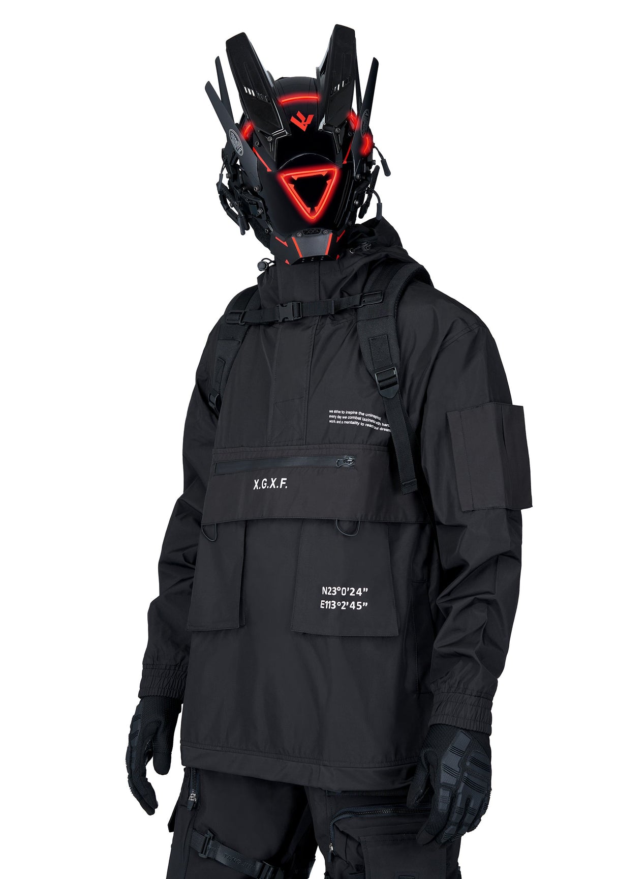 LB9053 Techwear Combat Jacket from Niepce Inc