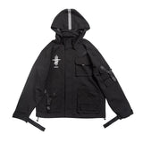 Scar X Series Black Windbreaker From Niepce Inc