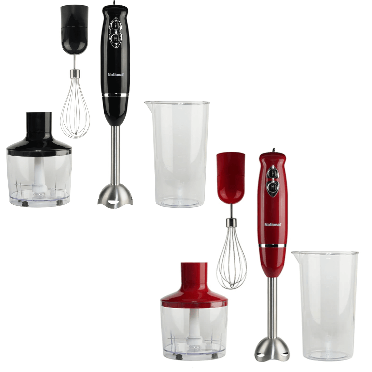 Supersonic National Multi-Purpose 4-in-1 Immersion Hand Blender from Jupiter Gear Home