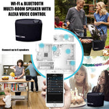 Naxa Wi-Fi & Bluetooth Multi-Room Speaker with Amazon Alexa Voice Control (NAS-5001) from Jupiter Gear Home
