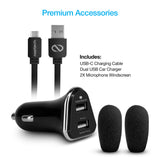 Naztech NXT-700 Xtreme Noise Cancelling Headset for Car Use from Jupiter Gear Home