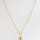 Patricia Padlock Pendant Wrap Necklace from CELESTE SOL Jewelry