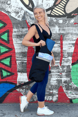 JupiterGear Yoga Mat Carrying Tote Bag with Large Pockets from Jupiter Gear
