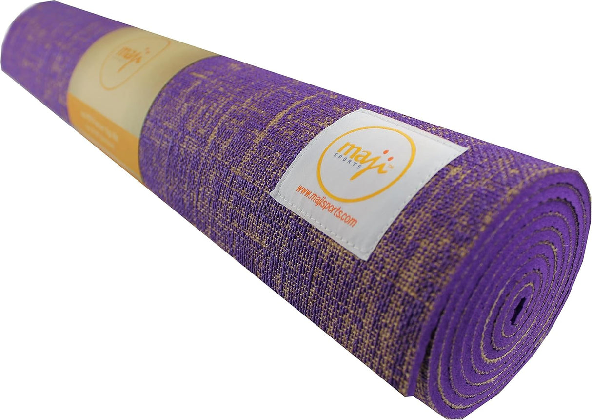 Maji Sports Jute Premium Eco Yoga Mat + Foot Massager  (7.5cm x 17.5cm) from Jupiter Gear Home