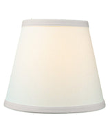 Empire Linen 8"W x 7"H Edison Clip On Lamp Shade Light Oatmeal from LampsUSA
