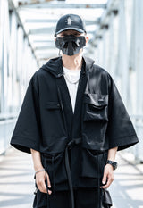 Dusk X2 Hooded Kimono Jacket From Niepce Inc