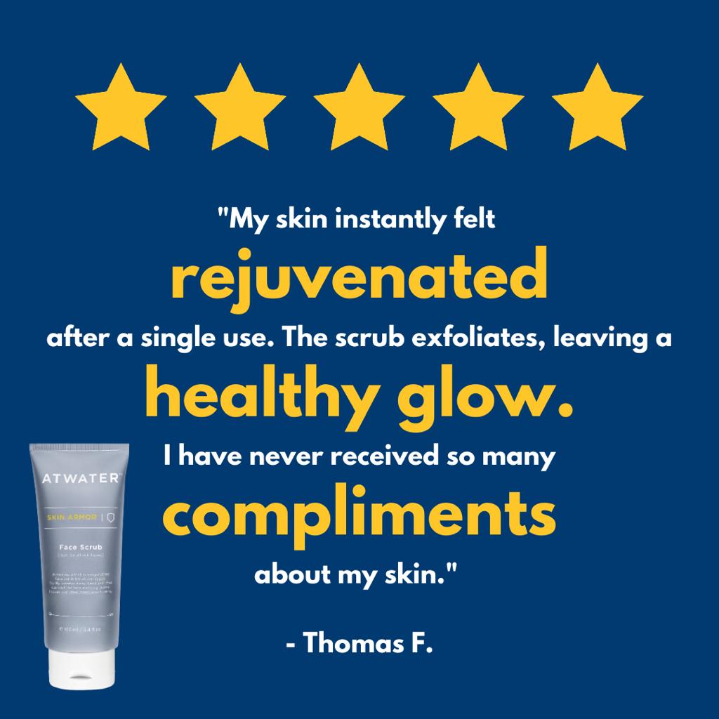 Skin Armor Face Scrub Cleanser From ATWATER