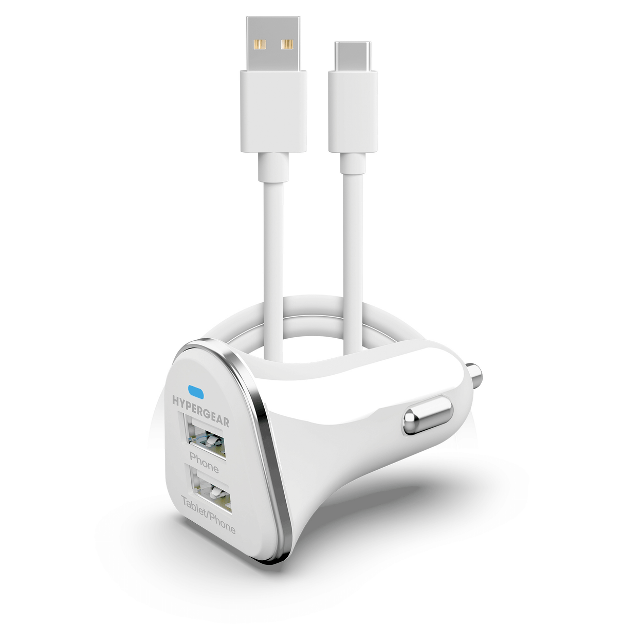 HyperGear Hi-Power Dual USB 3.4A Car Charger for iPhone 15 Androids Tablets Earbuds from Jupiter Gear Home and Cameras