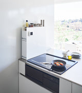 Two-Tier Sliding Drawer Seasoning Rack - Steel from Yamazaki Home