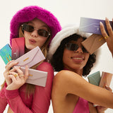 Lilac Faux Croco Hard Case from TopFoxx