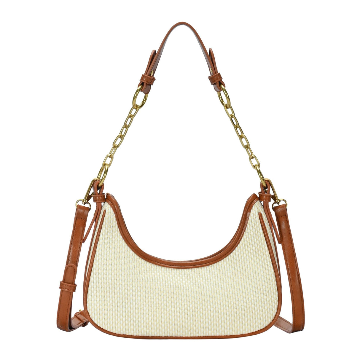 Soraya Straw Shoulder Bag from MMS Brands