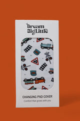 EXCLUSIVE ALL ABOARD DREAM CHANGING PAD COVER from DREAM BIG LITTLE CO