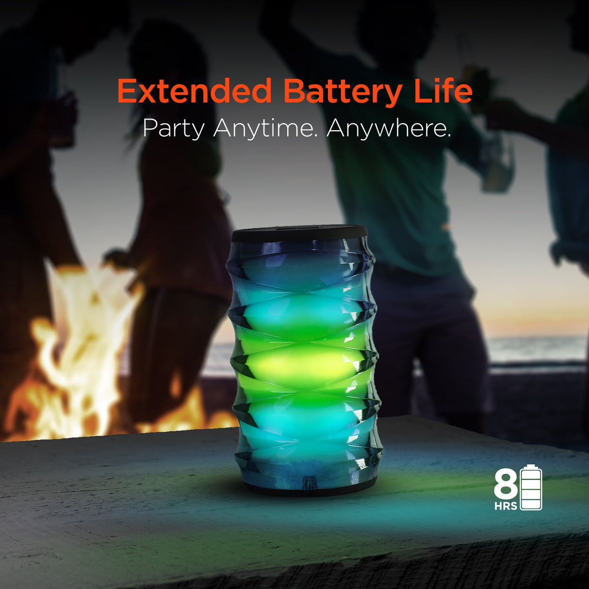 HyperGear LYTE Wireless LED Speaker from Jupiter Gear Home