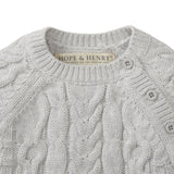 Organic Cable Knit Sweater Romper from Hope & Henry