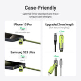 xCool Cable Monster 4-in-1 100W USB-C Charging Cable with Interchangeable Connectors from Cool Gadget