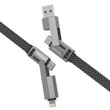xCool Cable Monster 4-in-1 100W USB-C Charging Cable with Interchangeable Connectors from Cool Gadget