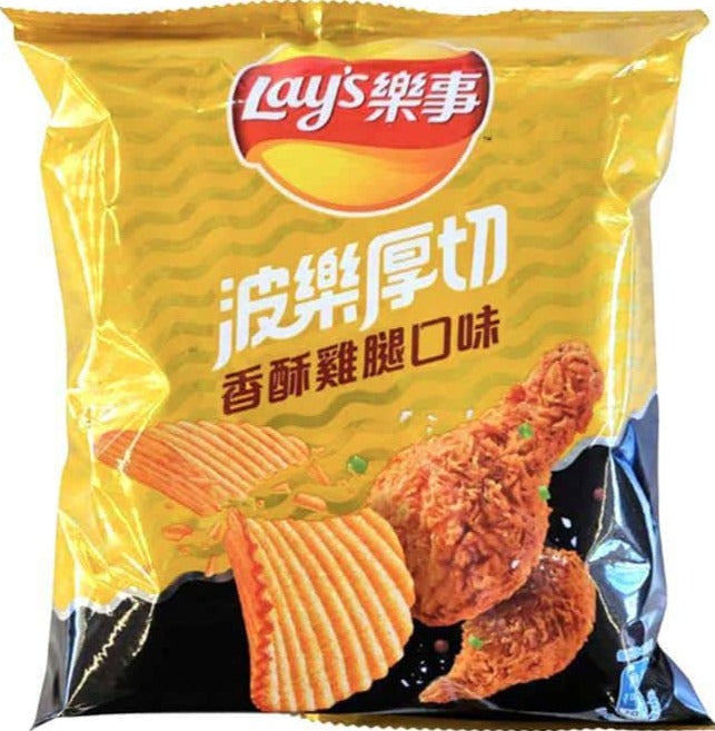 Lay's Crispy Fried Chicken Flavor (34g) 6-Pack from PETEZ POP WHOLESALE