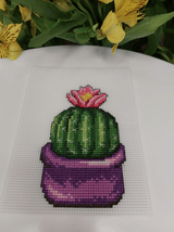 Cactus 108CS Counted Cross-Stitch Kit From Wizardi
