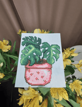 Cactus 108CS Counted Cross-Stitch Kit From Wizardi