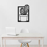 Cactus with Vase Metal Wall Art from VITAHOME DESIGN LLC