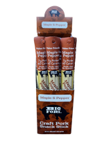 Craft Pork Snack Sticks - One Case (20 sticks) from Big Fork Brands