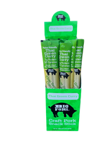 Craft Pork Snack Sticks - One Case (20 sticks) from Big Fork Brands