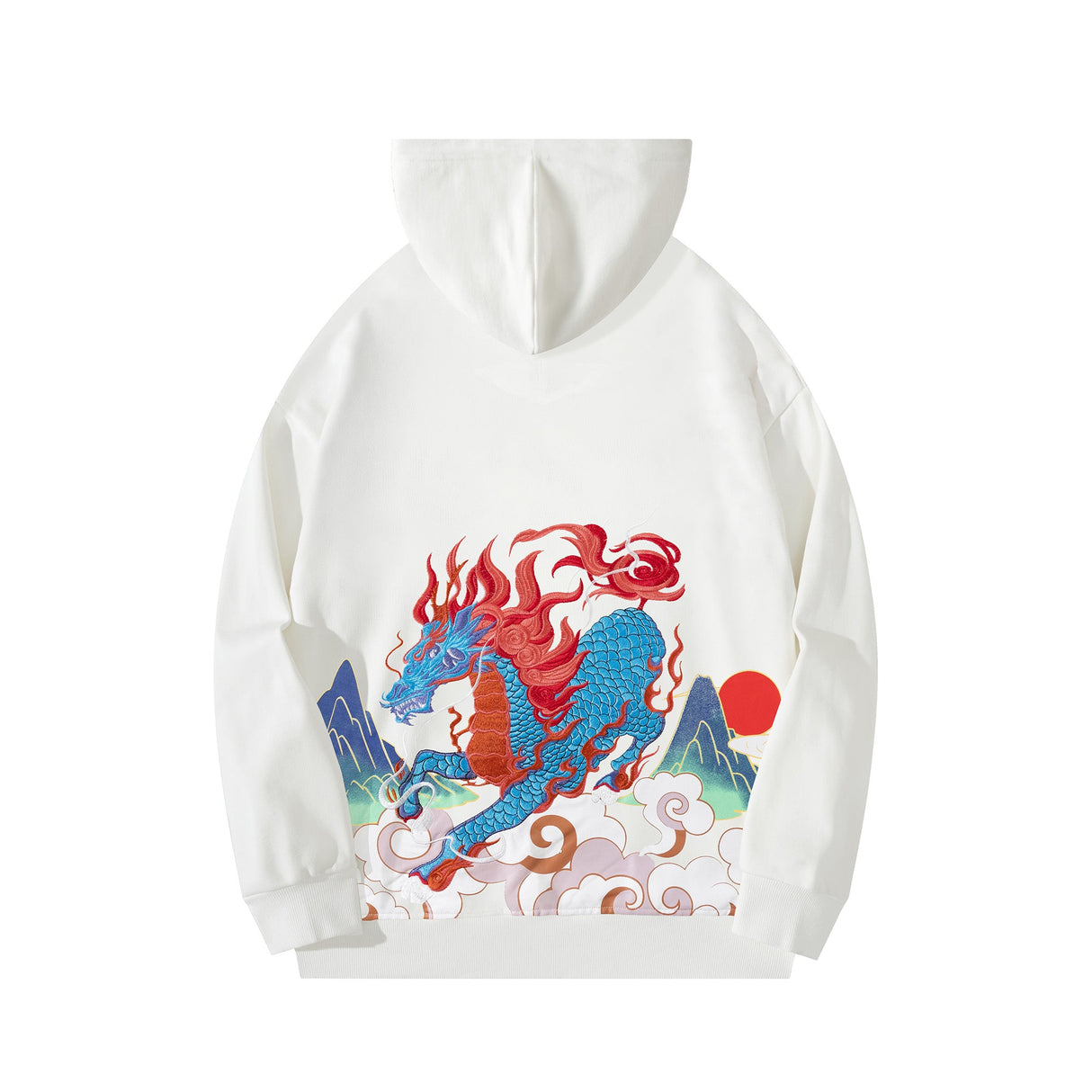 Demon Horse Embroidery Hoodie from Niepce Inc