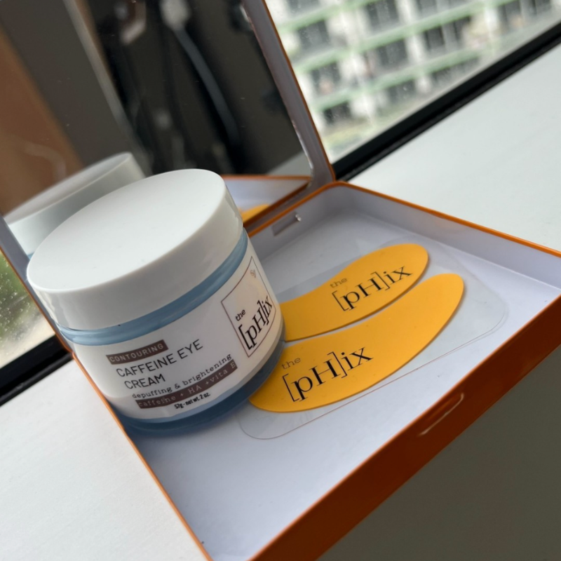 Caffeine Eye Cream Duo from the [pH]ix Skin Care Smooth Smooth Soothing Comfort