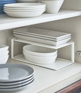 Two-Tier Cabinet Organizer - Steel from Yamazaki Home