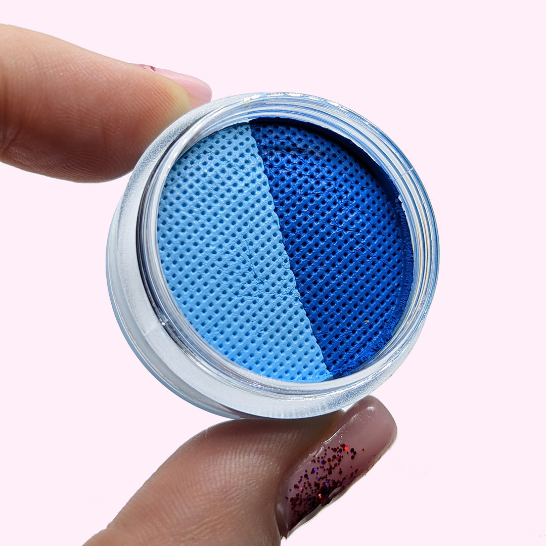 Cake Wet Eyeliner - Blue/Light Blue from Medusa's Makeup