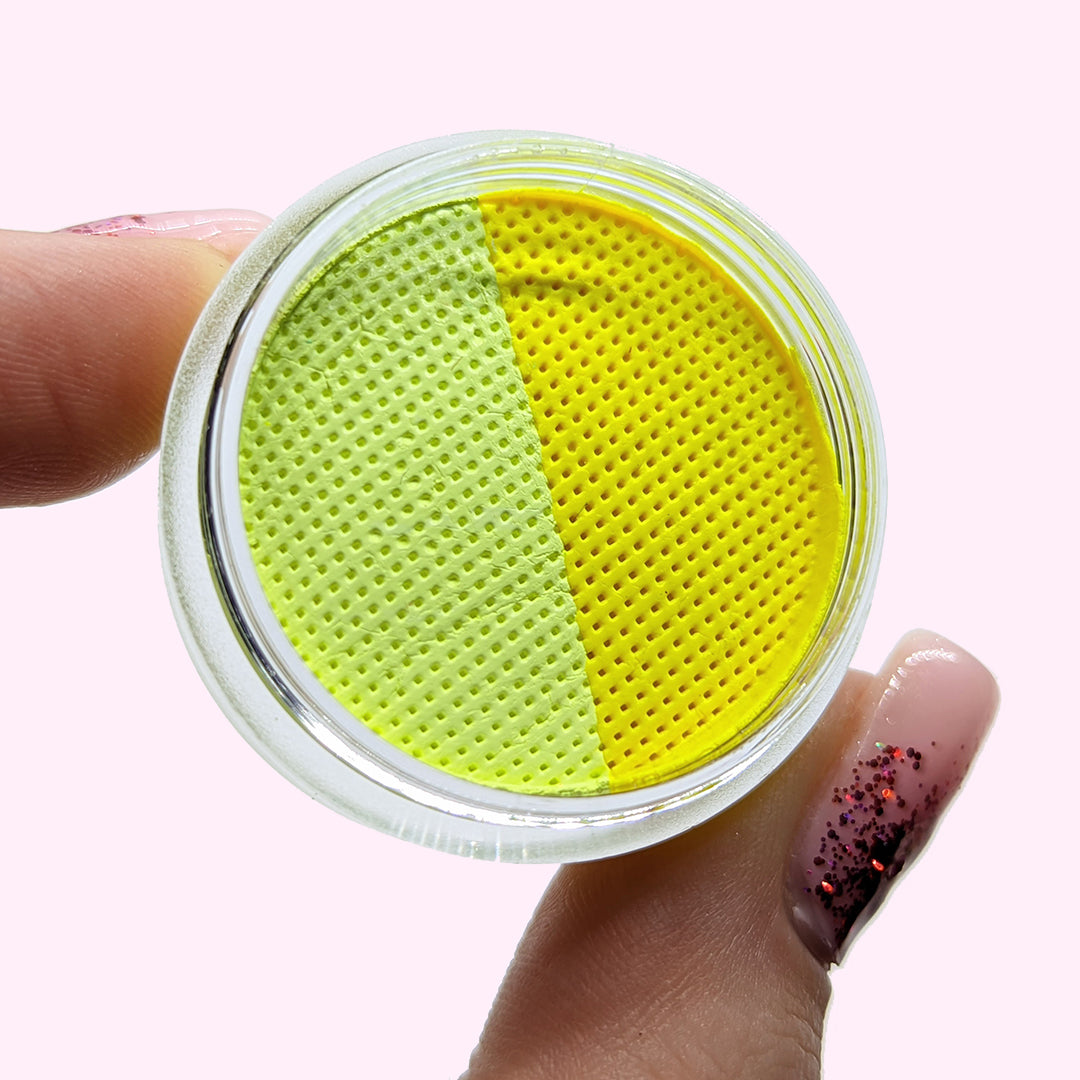 Cake Wet Eyeliner - Yellow/Light Yellow from Medusa's Makeup