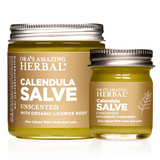 Calendula Salve, Coconut Free Salve with Licorice Root from Ora's Amazing Herbal