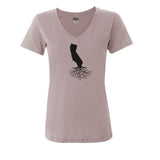 California Women's V-Neck Tee from WYR