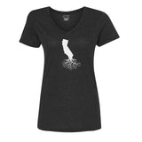 California Women's V-Neck Tee from WYR