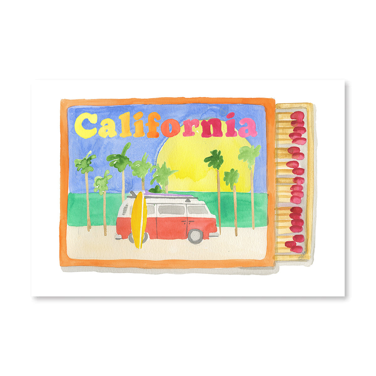 California Matchbook From Furbish Studio