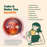 Calm and Relax Herbal Tea, 60 Bags from Aprika Life