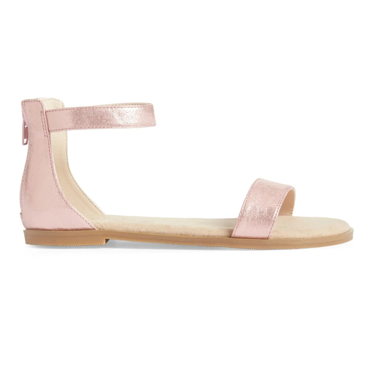 Miss Cambelle Sandal in Pink Metallic - Kids From Yosi Samra