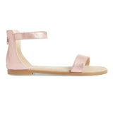 Miss Cambelle Sandal in Pink Metallic - Kids From Yosi Samra