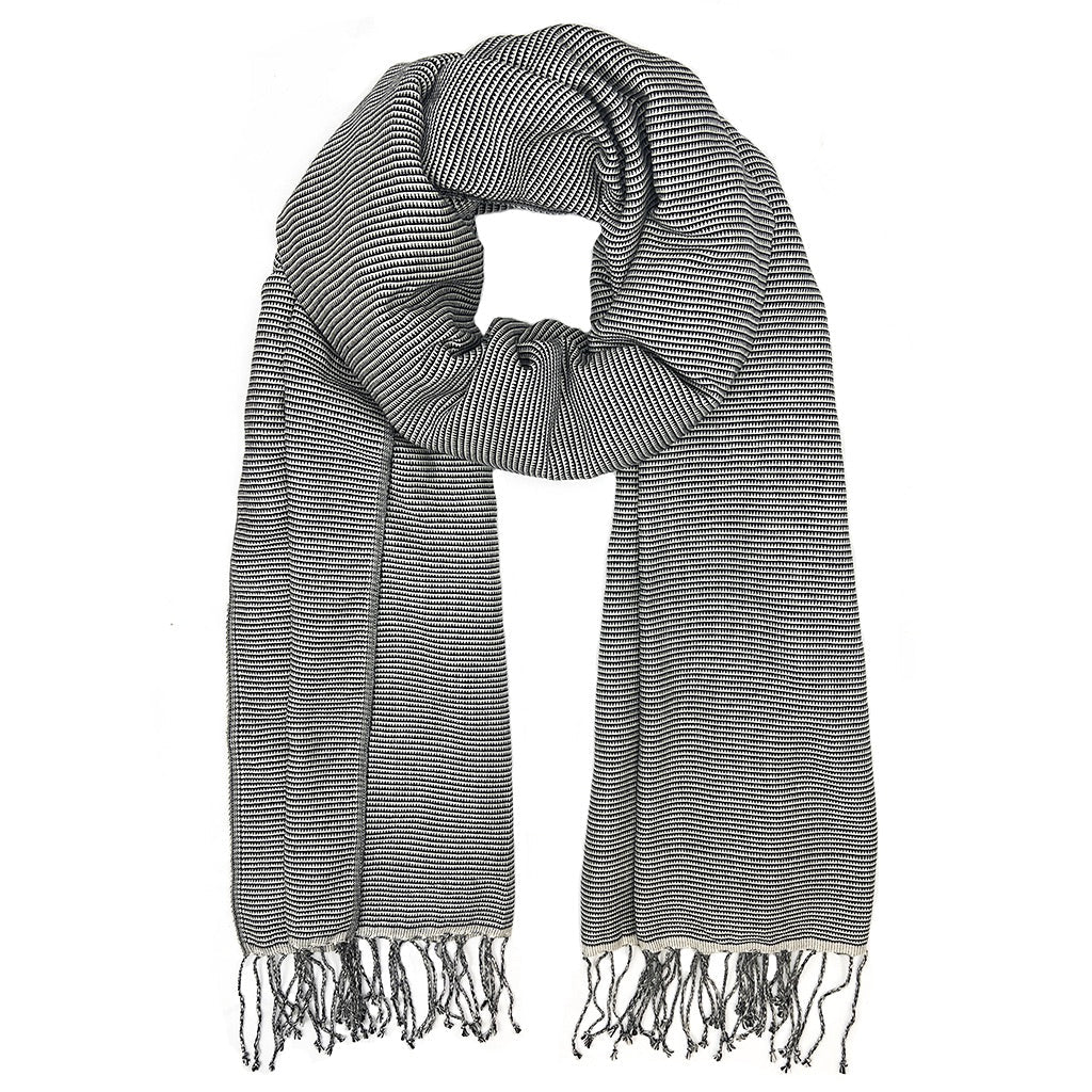 Cambodian Handloom Scarf from SLATE + SALT