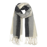 Striped Organic Cotton Scarf from SLATE + SALT